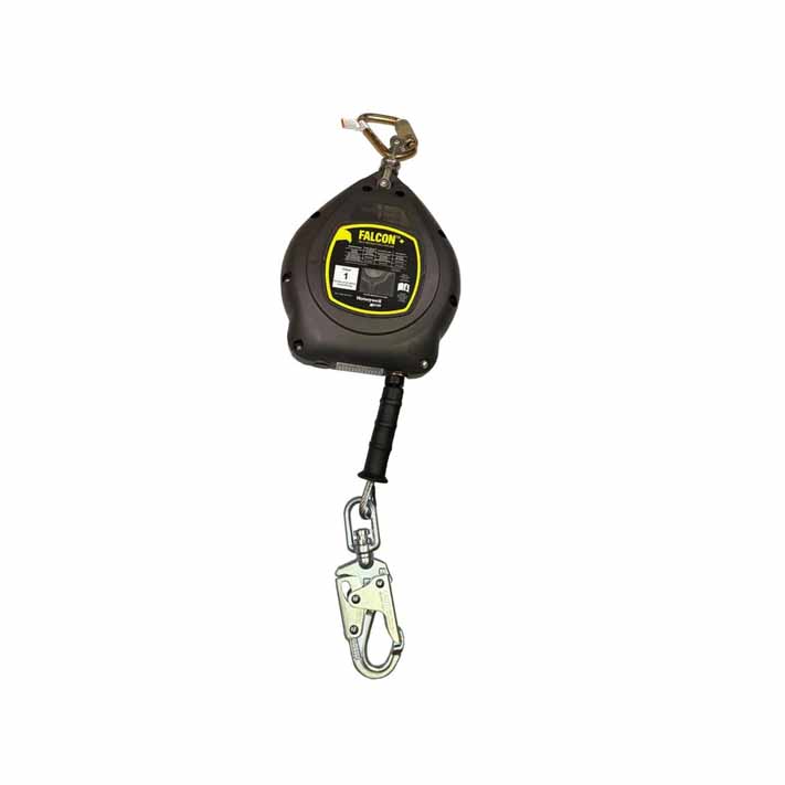 Bloque Retractil Falcon+ MFS-OGC1-02/30 FT (9.15 m) Clase 1 Cable Acero Galv.