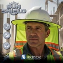 Visera Textil Tapasol para Casco SUNSHIELD