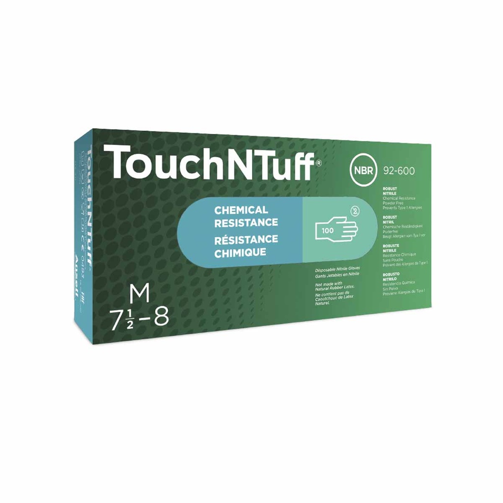 Guante Touch N Tuff 92-600 de Nitrilo (cja100 ud)