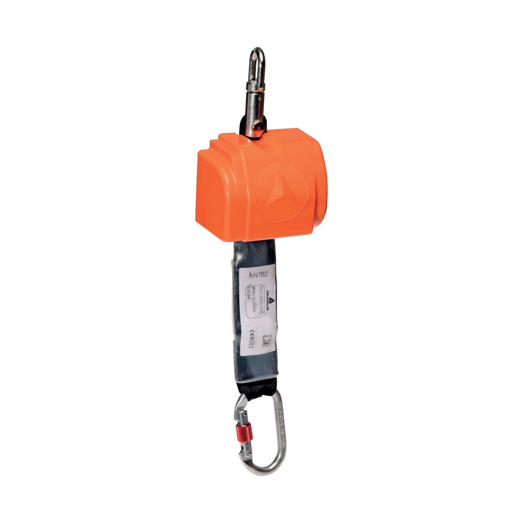 Bloque Retractil de 2.5 m (8 ft) Cinta Poliester AN102