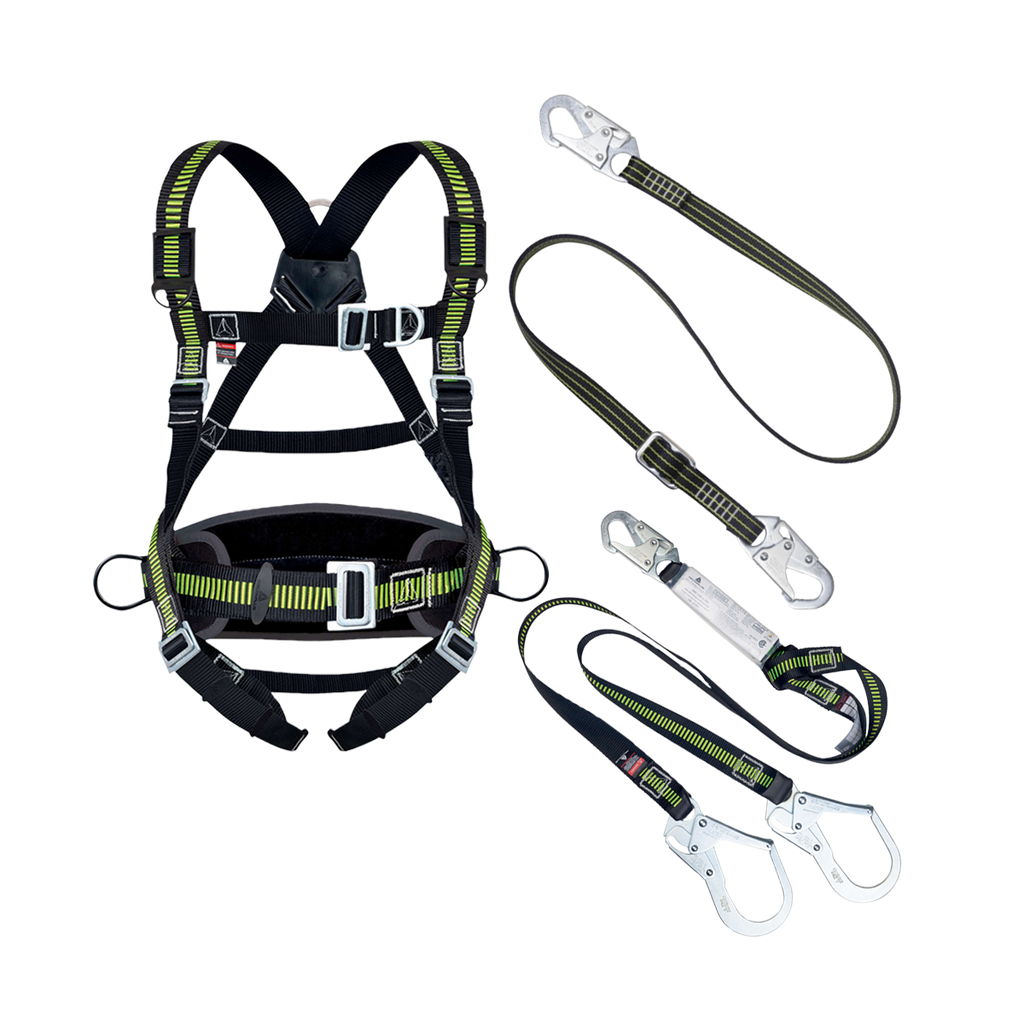 Kit Constructor Manos Libres Arnes HAA24 + Linea de Posicionamiento EXA22 + Linea de Vida AN513180JWW