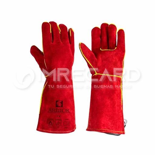 Guante Soldador AS020-14 Red Monster 14 plg. [ARMOR] 