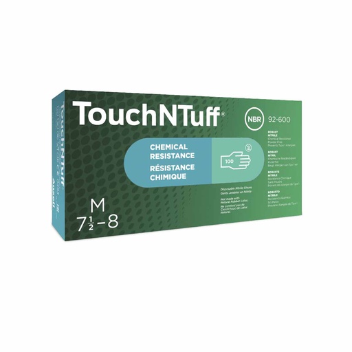 Guante Touch N Tuff 92-600 de Nitrilo (cja100 ud) [ANSELL] 